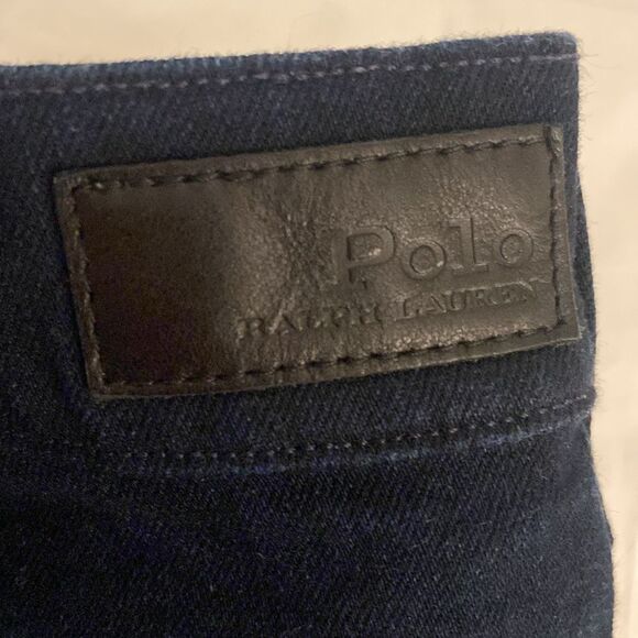 Classic Dark Denim Polo Ralph Lauren Button-Front Skirt size 14 - Picture 5 of 8